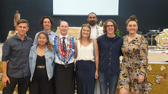 Lasallian Volunteer joins Student Sacramental Program , De La Salle Mangere Lasallian Volunteer joins Student Sacramental Program , De La Salle Mangere